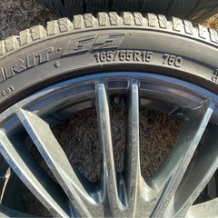スタッドレスタイヤ 165/55R15 ホイールセットの画像