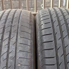 工賃こみ　バリ溝２０２３年夏タイヤ　１５５／６５Ｒ１４　４本セットの画像