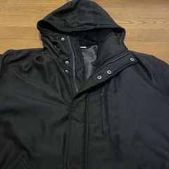 アベイル　サーモライト　メンズ　ロングコート　L Lサイズ　フード付　通勤の画像