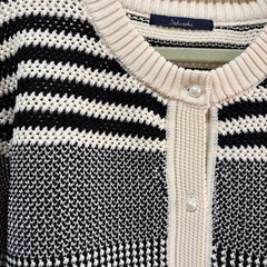 ♢未使用品  チェックカーディガンの画像
