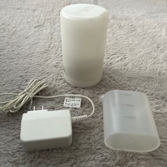 【美品】MUJI 無印良品　アロマディフューザー　加湿器  ライトの画像