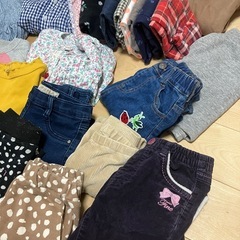 Girls' clothing sizes 100-110cm, 女児用衣服100〜110cmの画像