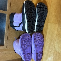 子供用18センチ長靴とブーツの画像