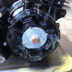 ゼファー400エンジン　OHベースでの画像