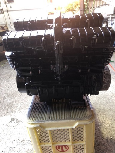 ゼファー400エンジン　OHベースで