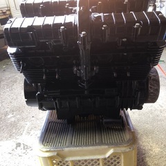 ゼファー400エンジン　OHベースでの画像