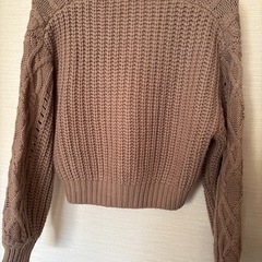 LILLIAN CARAT ケーブルニット カーディガンの画像