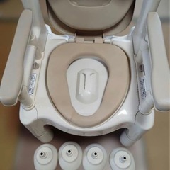 介護用　ポータブルトイレ 　未使用の画像
