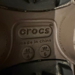 クロックス　長靴　22cmの画像