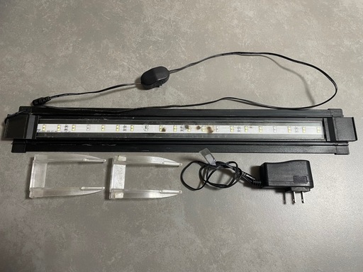 セット売り ADA キューブガーデン 水槽 金魚60×45×36 漆黒砂利4キロ コトブキ600ライト 