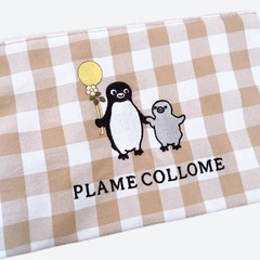 Suicaのペンギン チェックフラットポーチお家ガーランド  の画像