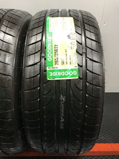 【新品】GOODRIDE ZUPERACE SA-57 265/35R22 102V 22インチ 夏タイヤ 2本 20年製 ハリアー レクサスRX ポルシェ/カイエン等　(STY064)