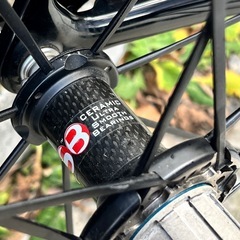 美品軽量カーボンフレーム+レーシングゼロの画像