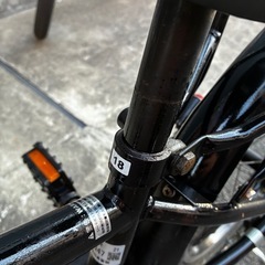 マウンテンバイク　18インチ　ブラックの画像