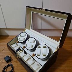 ワインディングマシーン　6本時計自動巻き上げ機の画像