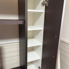 テレビボード ブラウン 収納棚付き 2026年２月末に引渡し可能な方の画像