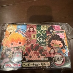 鬼滅の刃アクアピーズペンポーチセットの画像