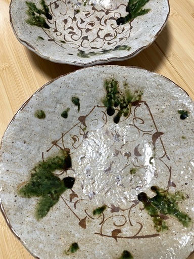 手捻り　和皿　お皿　骨董