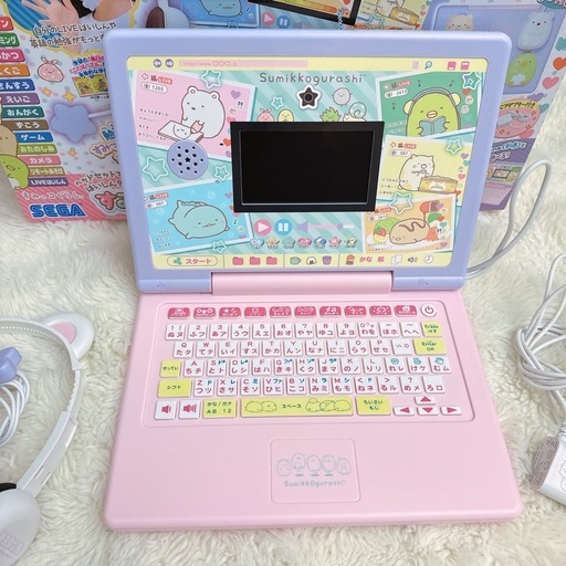 すみっコぐらしパソコンMY LIVEマイライブ ヘッドセットではいしん⁈