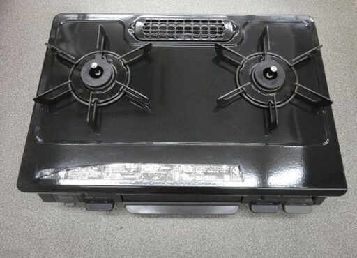 リンナイ LPガス用 ガステーブル 2018年製 KSR641BKL 左強火 水無し片面焼きグリル 59㎝ プロパンガス 西岡店
