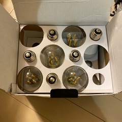 26型LED電球　新品9個の画像