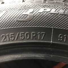 TOYO NANOENERGY 3PLUS 215/50R17 17インチ 夏タイヤ 4本 24年製 バリ溝 レヴォーグ リーフ ビアンテ インプレッサ等　(STB093)の画像