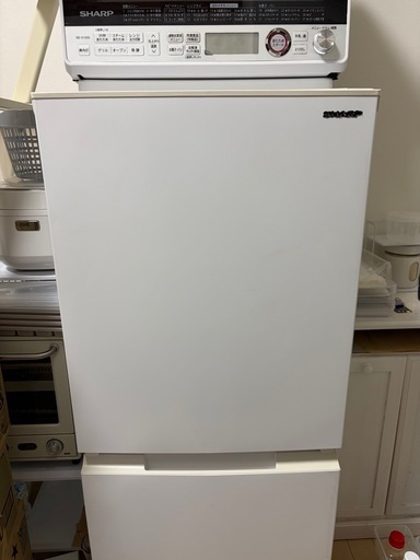 シャープノンフロン冷凍冷蔵庫SJ-D15J-W (加藤) 妙蓮寺のキッチン家電