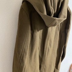 calvinkleinチェスターコート(フード付き)メンズの画像