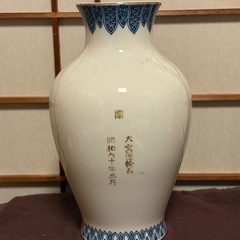 アンティーク花瓶① 陶器　九谷焼の画像