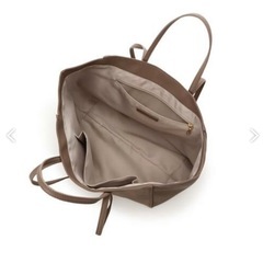 サマンサタバサプチチョイス トートバッグ 大 グレージュ A4対応 通勤バッグ 【新品未使用】の画像