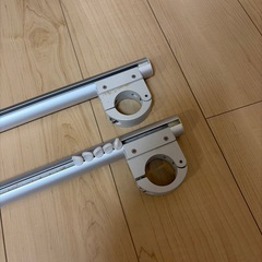 廃棄予定お早めに！無印良品　MUJI アルミポールシステム　ハンガーラック　ユニット収納
の画像