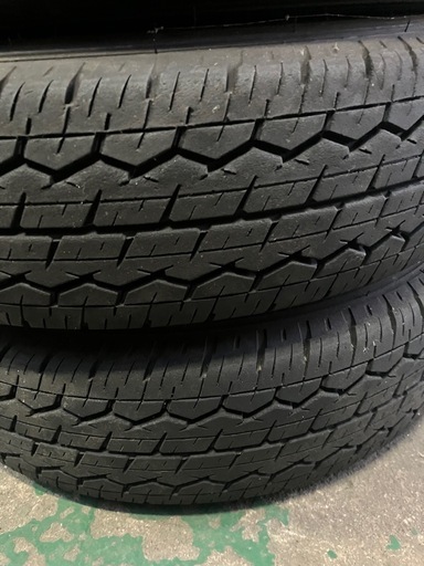 取引中 軽バン 軽トラ 145R126PR 車検対応ホイール 4本セット