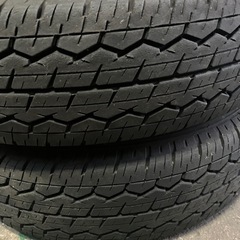 取引中　軽バン　軽トラ　145R126PR   車検対応ホイール　4本セットの画像