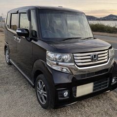 ホンダ Ｎ－ＢＯＸカスタム⭐️車検満タン2年付⭐️禁煙車　Blu...