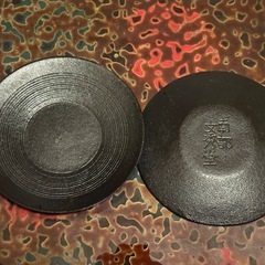 南部鉄器　文秀堂の茶托(5客)b
の画像