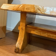ローテブル 机 一枚板 木材の画像