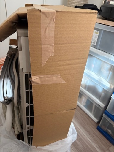 【引渡し予定者確定済】取外し済　パナソニック製エアコン　CS-363CF2-W [クリスタルホワイト] リモコン付　 12-15畳用