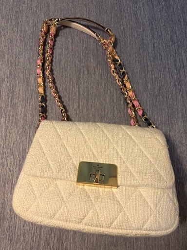 kate spade ショルダーバッグ ツイード