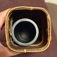 1/23-26受渡し可　花瓶③　竹製の画像