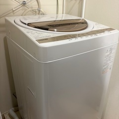 東芝全自動洗濯機6kgステンレス槽　の画像