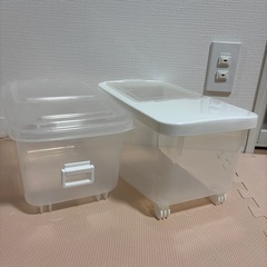米びつ容器２つの画像