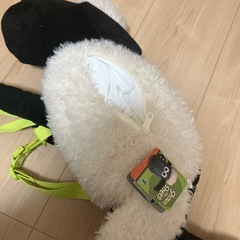 ぬいぐるみリュック2点セット 恐竜 ひつじ タグ付き 未使用の画像