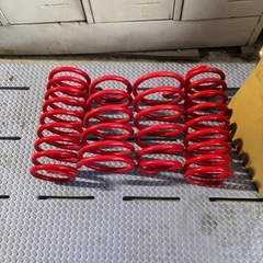 ★DA17Vエブリー★ダウンサス★車検対応★ほぼ未使用の画像