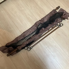 突っ張り式ベビーガード ネットタイプ 階段・キッチン用の画像