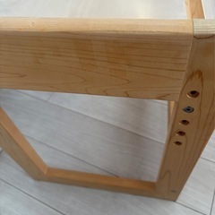 国産檜（ヒノキ）　IKONIH  アイコニー　キッズデスク&チェアの画像
