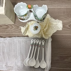 陶器カトラリーセットの画像