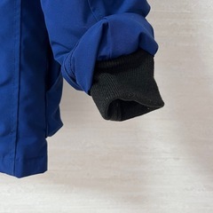 ★美品★ダントン タッサー ダウンジャケット ラクーンファー 肉厚 2way 青 40 L DANTON ダウンコート の画像