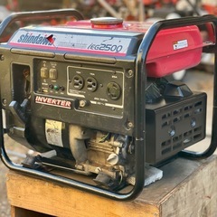 新ダイワ　インバーター エンジン発電機　IEG2500 やまびこ　定格出力：2.5KVA 作動品　の画像