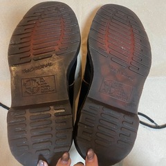 【美品】　Dr.Martens 1461 Ghillie ブラック／3ホール レースアップの画像