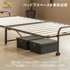 【新品未使用】ベッドフレームの画像